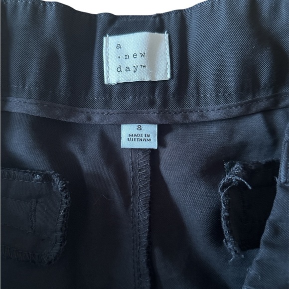 A new day Black Wide Legged Trousers - Picture 7 of 8